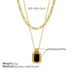 color: XL65GS Small Necklace