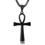 color: Black + Pearl Chain