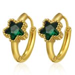 color: MS-767 Gold Green Rhinestone
