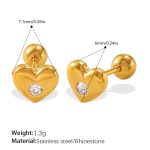 color: EH1221WEG Piercing Stud Earrings