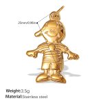 color: PJ331G Gold Pendant