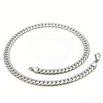 color: Flat nk Lobster Clasp / size: 50cm Necklace