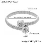 color: Z062-Steel Color Bangle