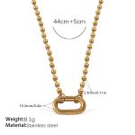 color: XL699G Gold Necklace
