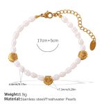 color: SL439WEG Freshwater Pearl Bracelet