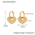 color: F621-Gold Earrings