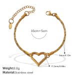 color: SL215G Gold Bracelet
