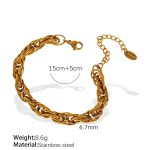 color: SL97 Gold Bracelet