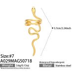 color: A029-Gold Ring -Size 7