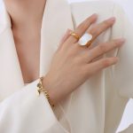 color: A259-Gold Ring / size: US 6