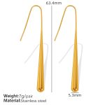 color: EH573 Gold Earrings