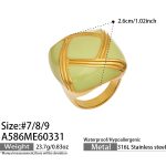 color: A586-Gold Ring / size: US 7