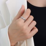 color: A232 Steel Color Ring / size: US 6