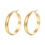 color: 5MM Dome Earrings Gold MS-063