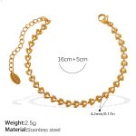 color: SL388G Gold Bracelet