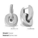 color: EH1188S Silver Earrings