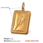 color: PJ345G Gold Pendant