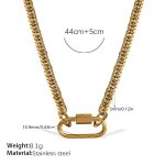 color: XL678G Gold Necklace