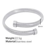 color: 8mm Width SZ43 Steel Color
