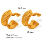 color: EH380 Gold Earrings