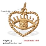 color: PJ241G Single-sided Solid Pendant
