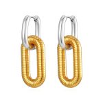 color: Ear Cuff Steel-Gold MS-505