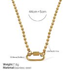 color: XL668G Gold Necklace