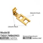 color: TXE017-B Style Gold Folding Extender