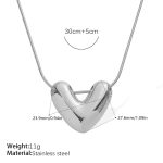 color: XL379S Silver Necklace