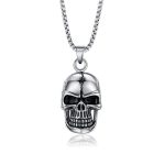 Skull multi-style necklace stainless steel vintage pendant ornaments