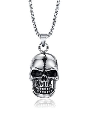 Skull multi-style necklace stainless steel vintage pendant ornaments