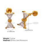 color: EH1386WEG Piercing Stud Earrings