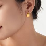 color: F1548-Gold Earrings