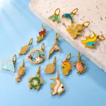 New Fresh Ocean Series Ornament Accessories Personalized Starfish Shell Pendant