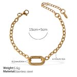 color: SL331G Gold Bracelet