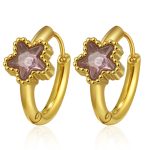 color: MS-767 Gold Pink Purple Rhinestone