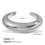 color: SZ259S Silver Bangle