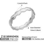 color: Z181-Steel Color Bangle