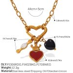color: XL518G1 Gold Necklace