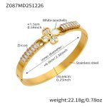 color: Z087-Gold Bangle