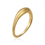 color: Size 3 Gold Cast Ring / size: US 7