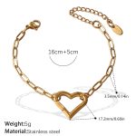 color: SL205G Gold Bracelet