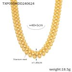 color: TXP059-Gold Necklace