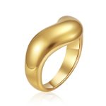 color: Size 1 Gold Cast Ring / size: US 7