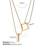 color: XL423G Gold Necklace