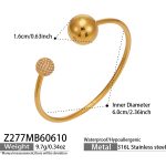 color: Z277-Gold Bangle