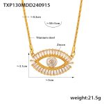 color: TXP130-Gold Necklace