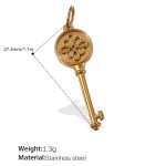 color: PJ481G Gold Pendant