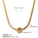 color: XL459GG Gold Necklace