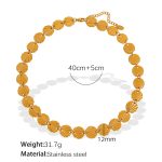 color: XL269 Gold Necklace